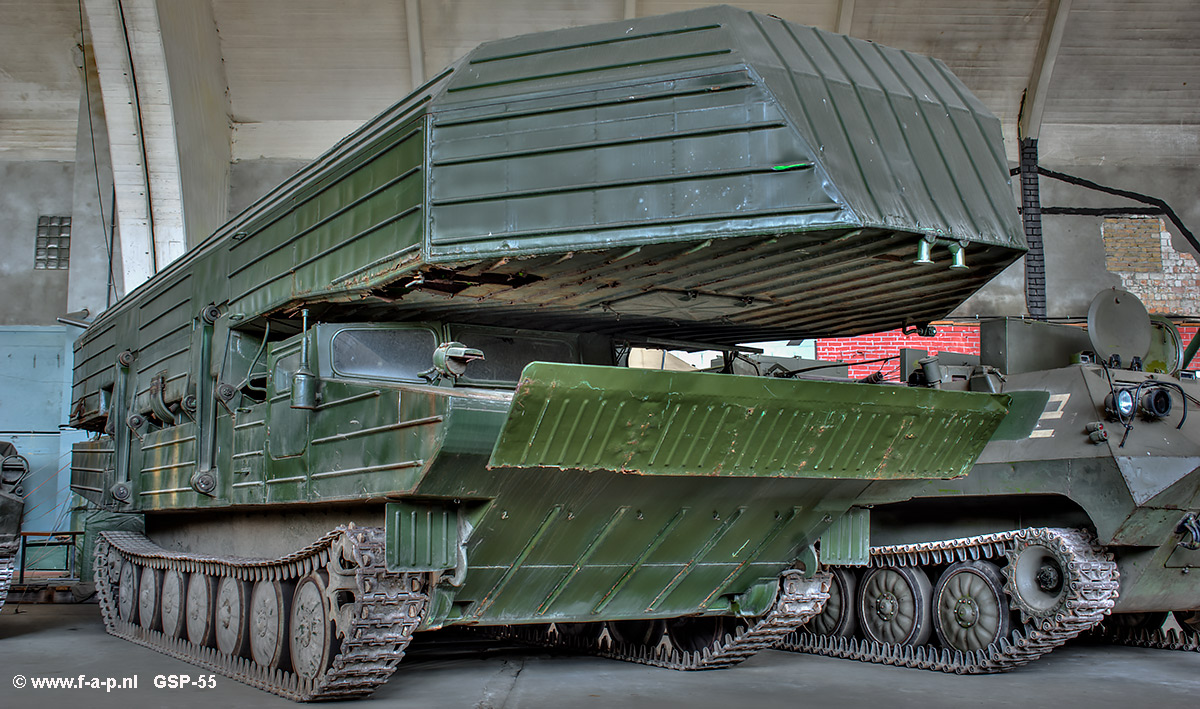 GSP-55  Heavy amphibious ferry  no regastration        Technik-Museum Ptnitzex GSSD Ribnitz-Damgarten  21-06-2014