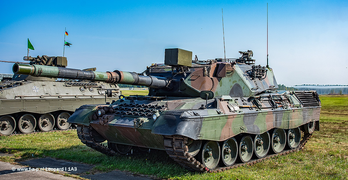 Krauss Maffei Wegmann Leopard I 1A3   EX Bundeswehr> Deutsches Panzermuseum Munster 4.1271  Heer   Faberg 08-06-2024