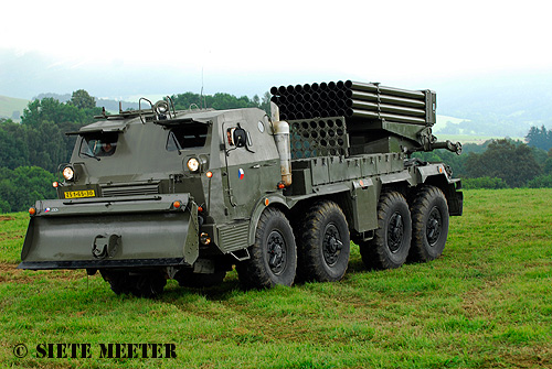 TATRA-813 ATV with  RM-70 122mm Rocket-pod 2516530   kraliky   20-08-2009