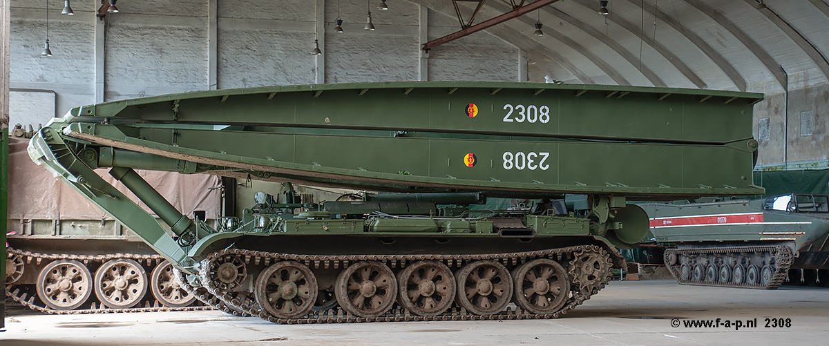 BLG-60M2- MT-55 bridgelayer tank  the 2308   of NVA   the 310  Technik-Museum Ptnitz     Ribnitz-Damgarten 21-06-2014