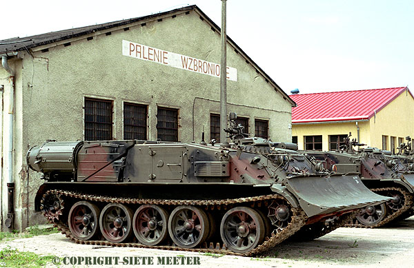 WZT-2 Armoured Recovery Vehicle  the  ube-5457of the 6.th ACB  Stargard  26-05-2003