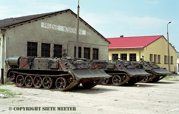 WZT-2 Armoured Recovery Vehicle ube 5457  of the 6.th ACB  Stargard  26-05-2003