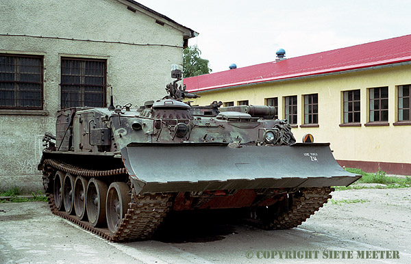 WZT-2 Armoured Recovery Vehicle  the  ube 7863   of the 6.th ACB  Stargard  26-05-2003