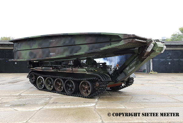 BLG-67M2 Armoured vehicle-launched bridge on a T-55 Chassis     UBS-3777  Szczecin 05-10-2006