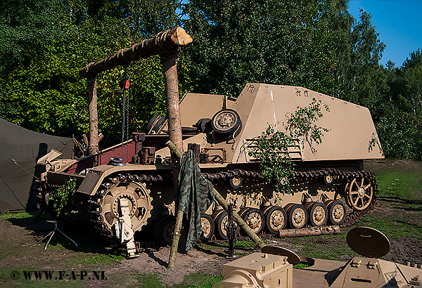 Sd.Kfz.165-Hummel-15cm schwere Feldhaubitze 18/1 auf Geschtzwagen (Gw) III/IV   Twente 02-09-2018