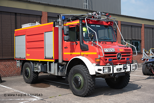 Mercedes U-5000 Unimog 4x4 Y-502543 Firedepardment Luftwaffe Bckeburg 17-06-2023