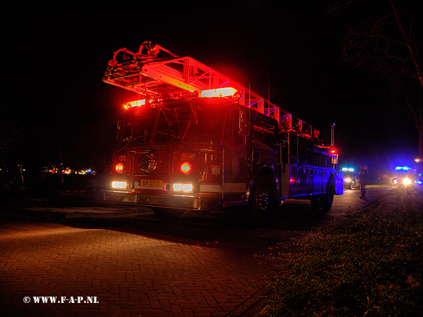 Fire Tenders in Franeker 20-11-2015