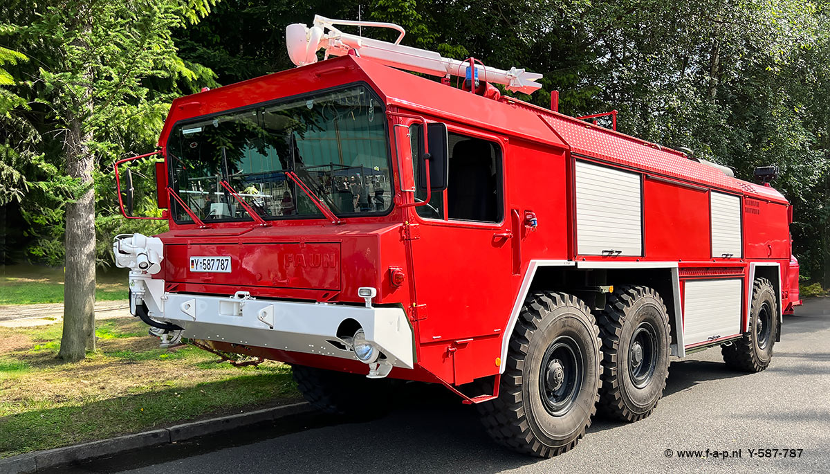 Faun  FlKfz 3500  Y-587-787  At Faberg 08-06-2024