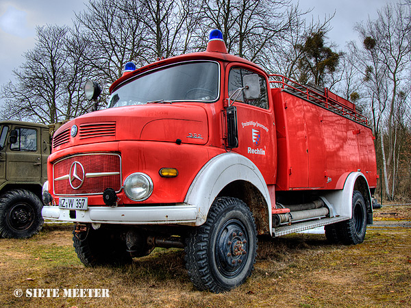 Mercedes 332  Freiwllige Feuerwehr  RECHLIN 02-04-2013