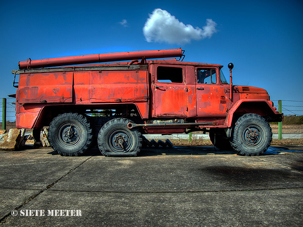 Zil-131  Left over of the  Russian  Air  Force  Juterbog  02-04-2013 