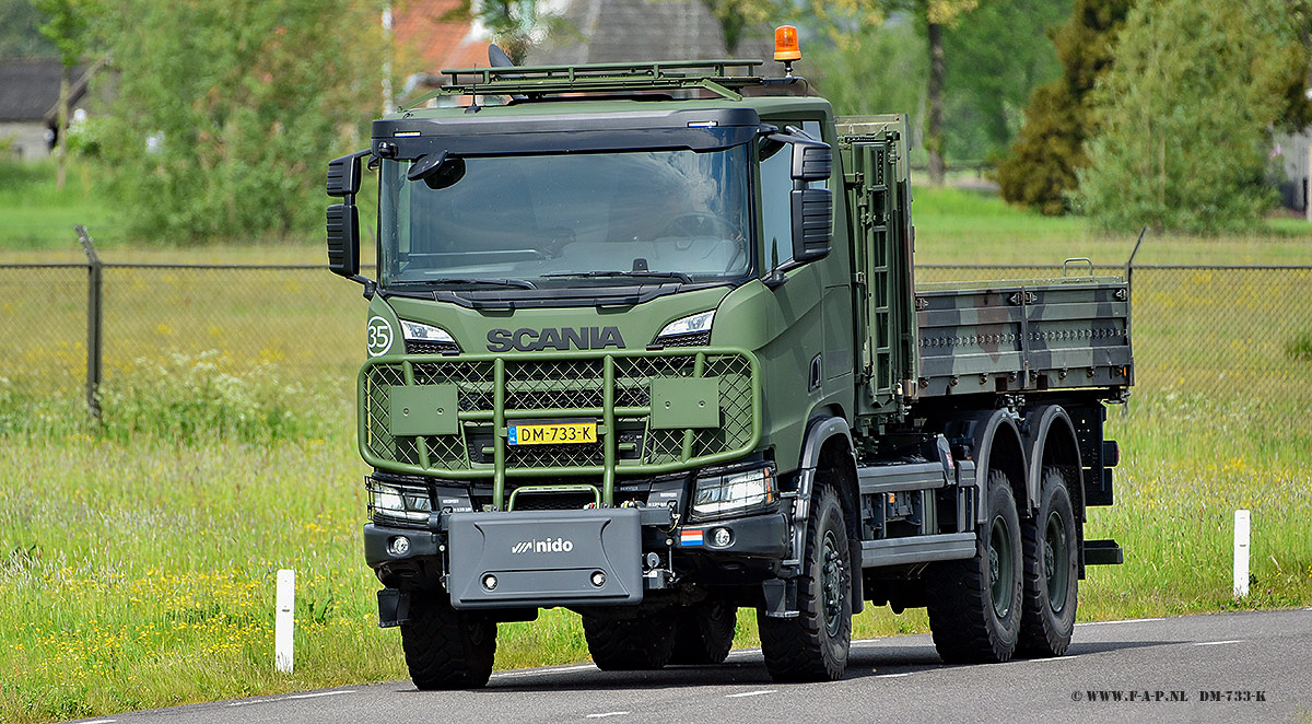 Scania  DM-733-K  At Leeuwarden  16-05-2022