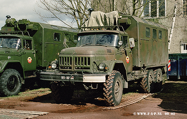 Zil-131     99 02    of 33-IAP. Wittstock 07-04-1993    Day of the depart