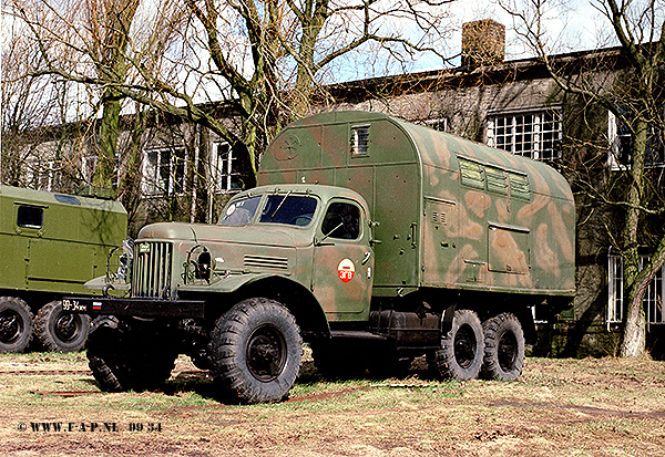 Zil-157    9934    of 33-IAP. Wittstock 07-04-1993    Day of the depart