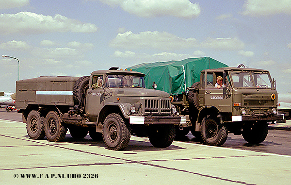 Zil-131   UHO-2326  at Deblin  Air Base 