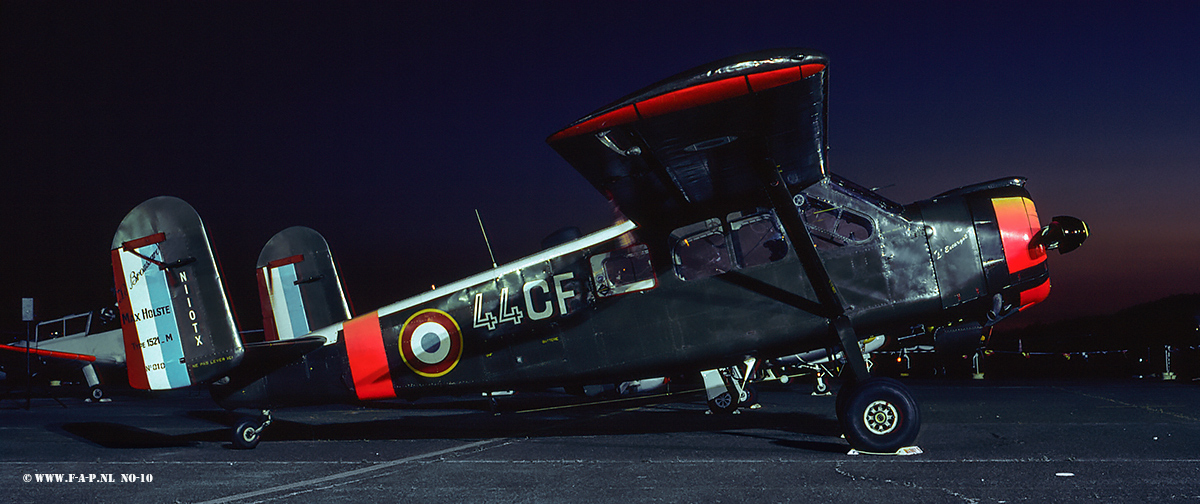 Max Holste MH.1521M Broussard  The No-010 seen Here Pacific Coast Air Museum Santa Rosa 07-1998