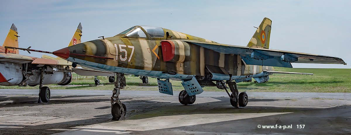 Soko-CNIAR Orao IAR-93 Vultur    157    c/n-93182157   Romanian Air Force  Koice (KSC / LZKZ)   Slovakia   Mzeum Letectva Koice 12-07-2024