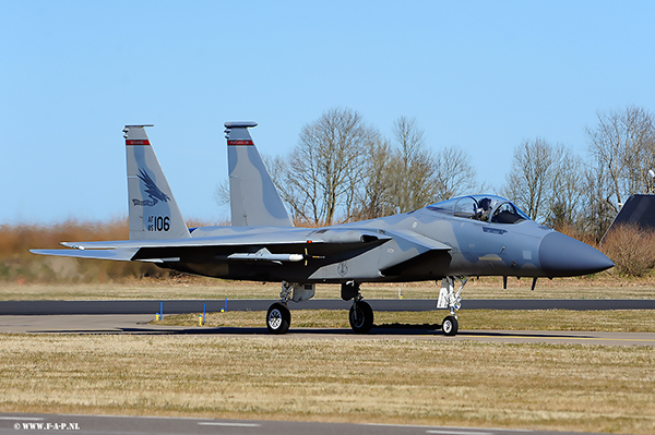 McDonnell Douglas F-15C  85-106  c/n-960/C348   123rd FS Redhawks / 142nd FW - Oregon ANG - Portland ANGB at Leeuwarden 2018