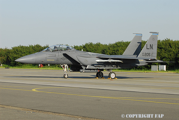 McDonnell Douglas F-15E Eagle 96-205  492 FS / 48 FW  Leeuwarden  19-10-2022