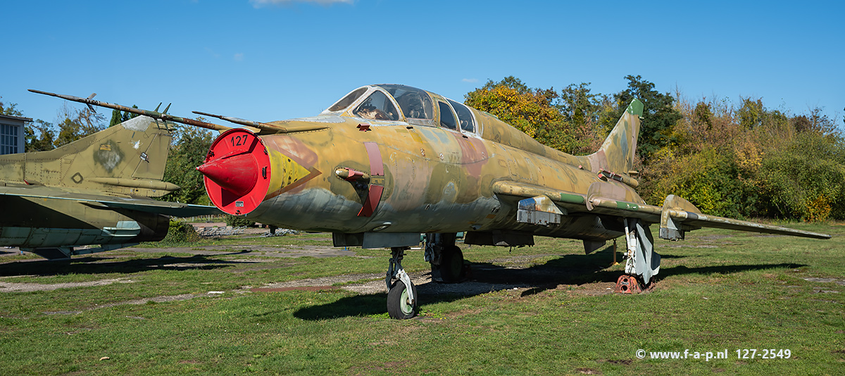 Sukhoi Su-22 UM-3K    25-49  c/n-17532367003   Ex GAF, ex NVA 127  Dessau Technikmuseum Hugo Junkers  18-10-2025