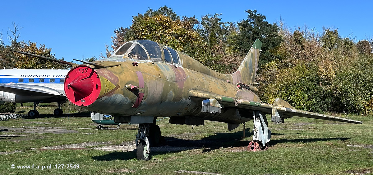 Sukhoi Su-22 UM-3K    25-49  c/n-17532367003   Ex GAF, ex NVA 127  Dessau Technikmuseum Hugo Junkers  18-10-2025