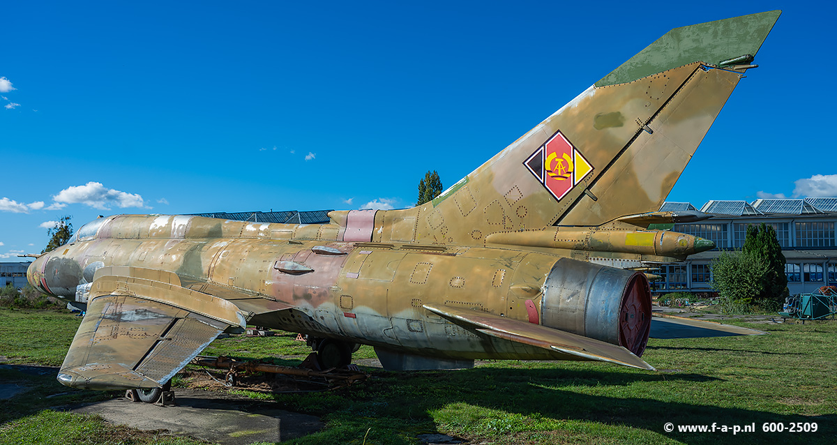 Sukhoi Su-22 M-4          600   25-09  c/n-25916   Ex GAF, JBG-77 ex NVA  Dessau Technikmuseum Hugo Junkers  18-10-2025