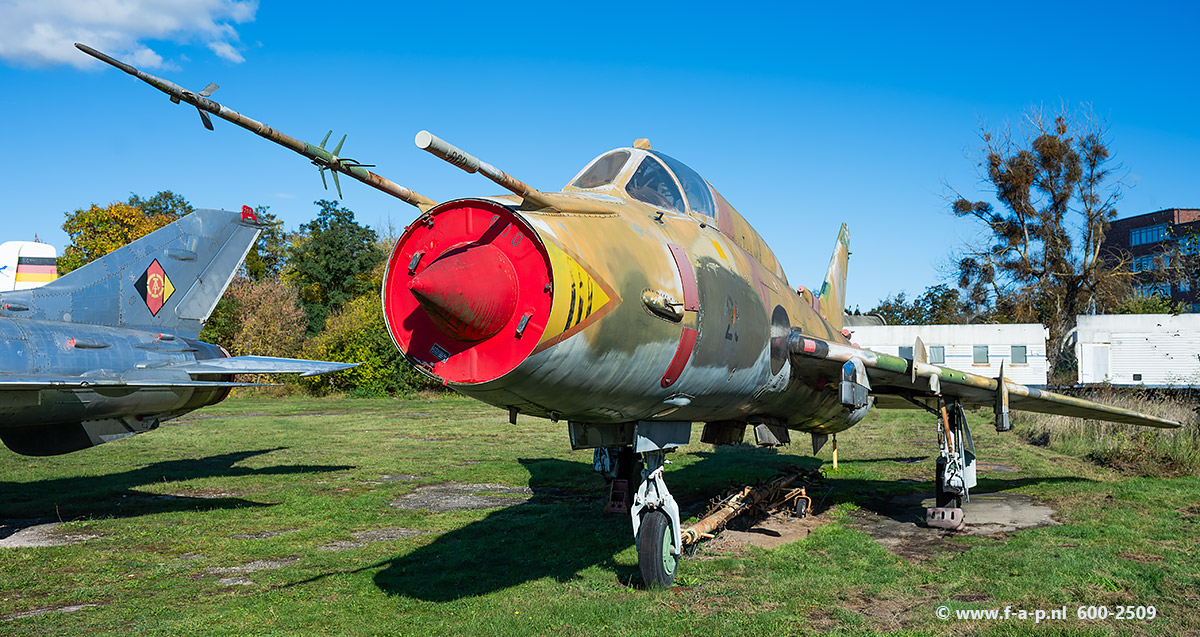 Sukhoi Su-22 M-4          600   25-09  c/n-25916   Ex GAF, JBG-77 ex NVA  Dessau Technikmuseum Hugo Junkers  18-10-2025