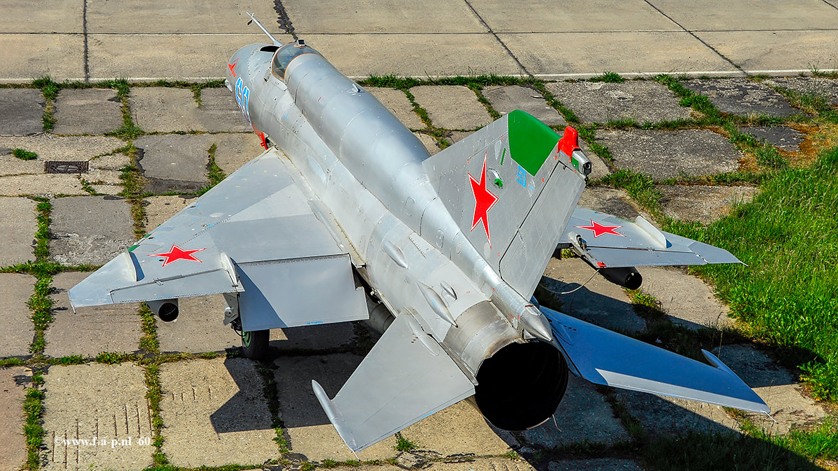  Mikoyan-Gurevich MiG-21SMT     60   c/n-N50022121 &nbsp;968 IAP  Altenburg Nobitz  21-05-2007