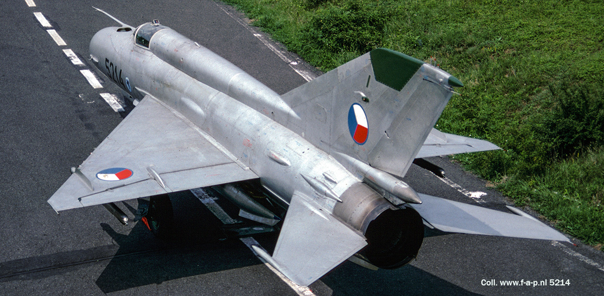 Mikoyan-Gurevich MiG-21MF        5214        c/n-965214      Czech Air Force