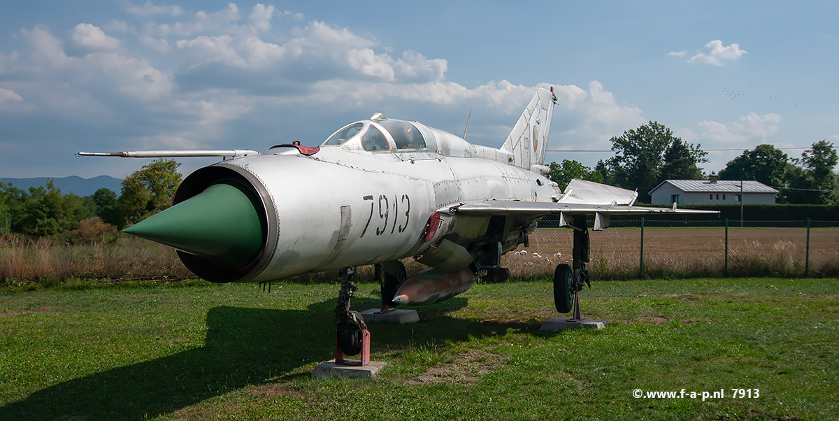 Mikoyan-Gurevich  MiG 21PFM     7913        c/n-94N7913   Czechoslovakia - Air Force     Martin-Tomčany 18-08-2022