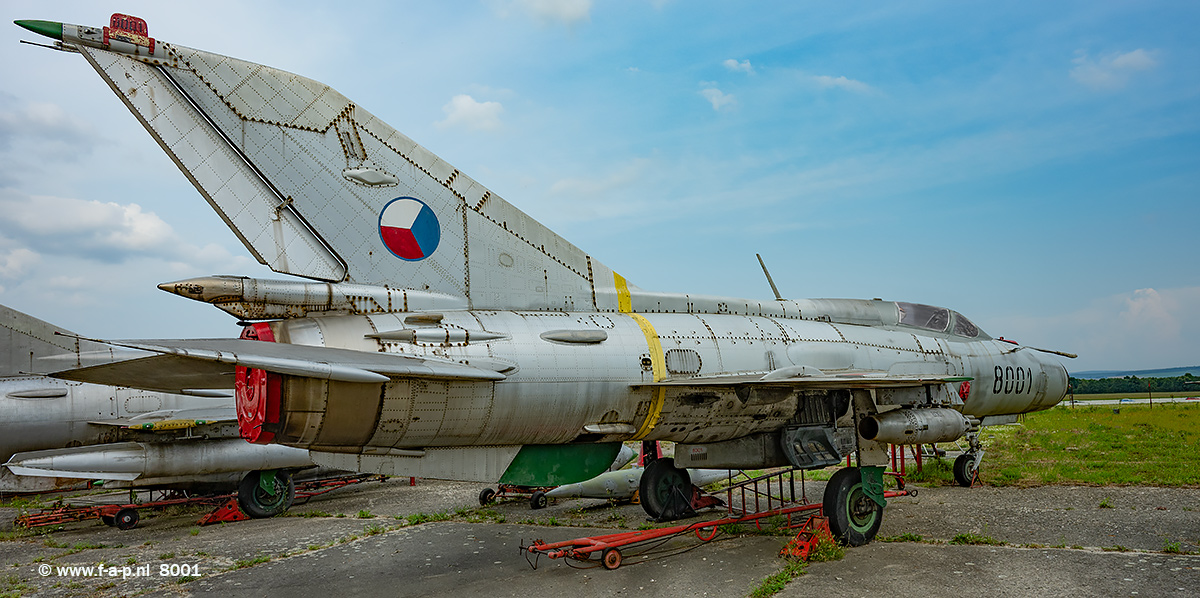 Mikoyan-Gurevich MiG-21PFM    8001          c/n-94N8001   Czechoslovakia - Air Force  Vyskov (LKVY)  16-08-2025