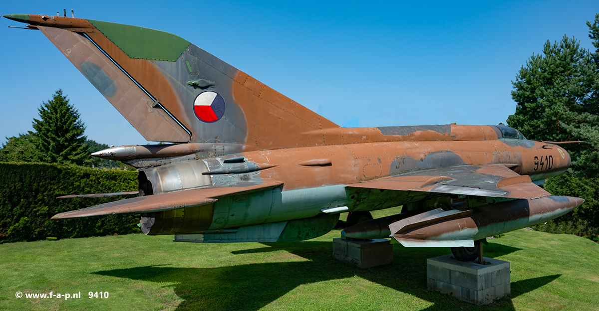 Mikoyan-Gurevich  MiG 21 MF    9410          c/n-969410     Heřmanice v Podje�tĕd� / The Armed House [ Off-Airport ] 14-08-2025
