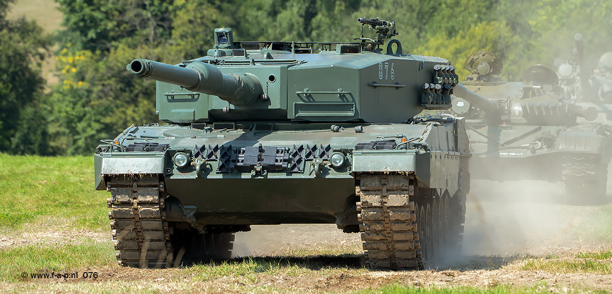 Leopard 2A4      076    73 Tank Bataljon  Czech Army die beschikt over 42 Leopards   At Kraliky  15-08-2025