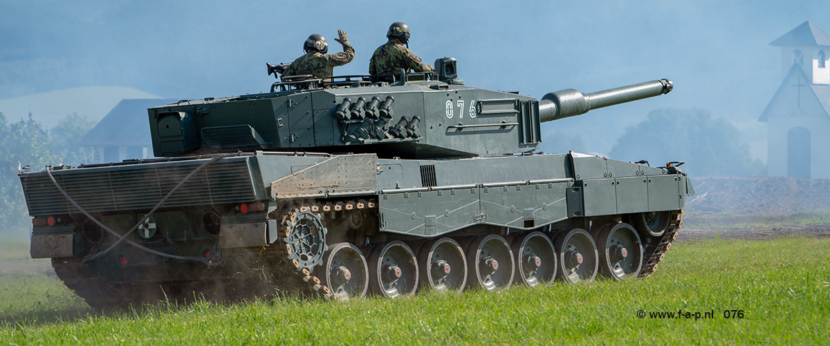 Leopard 2A4      076    73 Tank Bataljon  Czech Army die beschikt over 42 Leopards   At Kraliky  15-08-2025