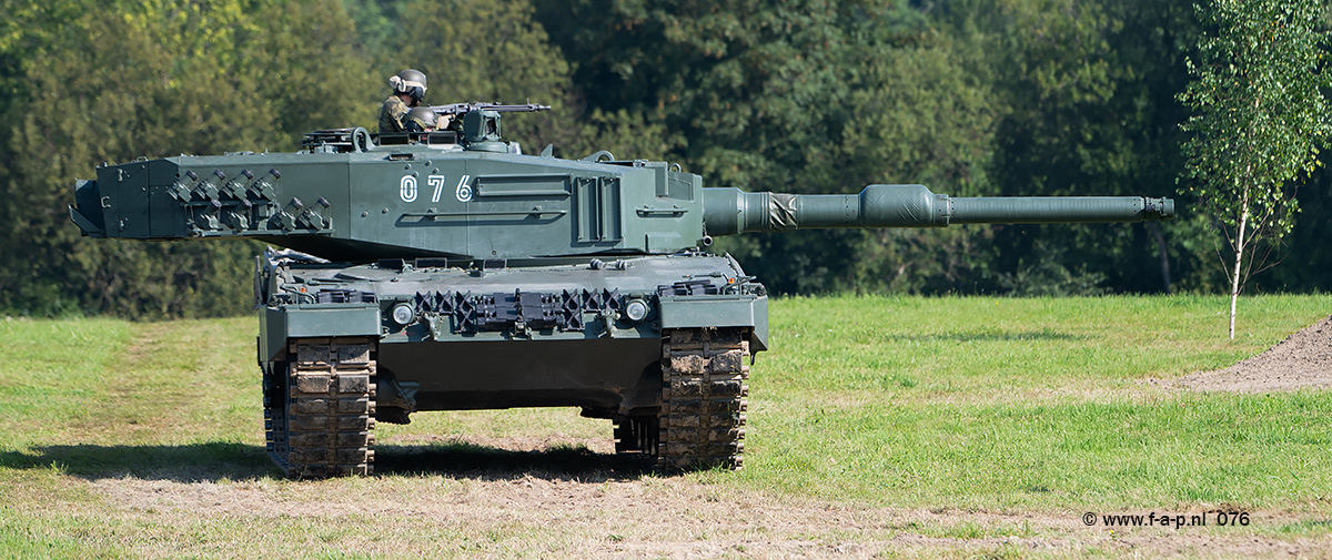Leopard 2A4      076    73 Tank Bataljon  Czech Army die beschikt over 42 Leopards   At Kraliky  15-08-2025
