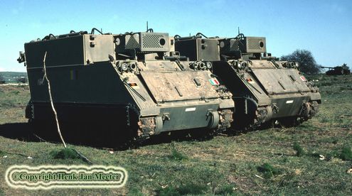 M-557 Command Vehicle  Italian Army Amendola 2000.