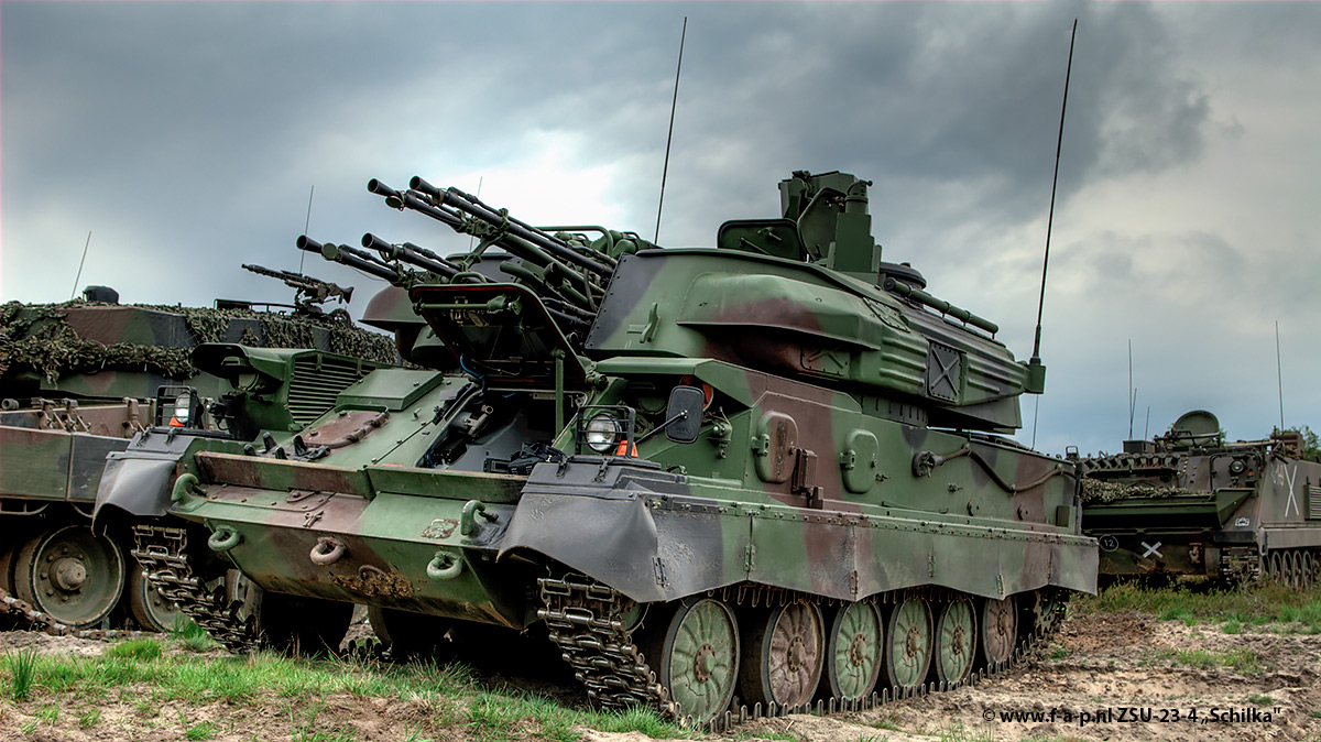 ZSU-23-4 �Schilka"   at the shooting Rage of Zagan  Poland  22-05-2009