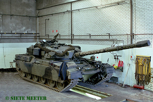 Chieftain Mark-10 Tank  104  built in 1973.  t`Harde. 19-02-2003