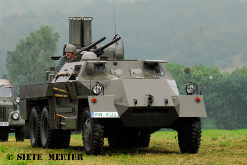 Praga  M53/59 Twiin 30mm Self propelled anti aircraft gun  Chihelna  Kraliky  20-08-2009